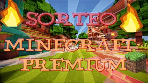 Sorteo Cuenta Minecraft Premium YouTube