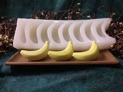 Banana Embeds Cavity Silicone Mold Van Yulay Silicone Molds