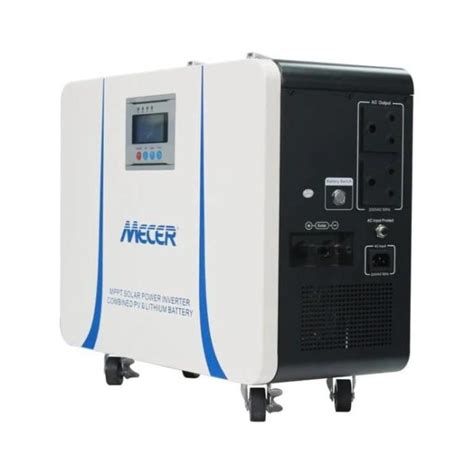 Mecer Kva Kw V Ah Lithium Battery Mobile Trolley Inverter Mecer