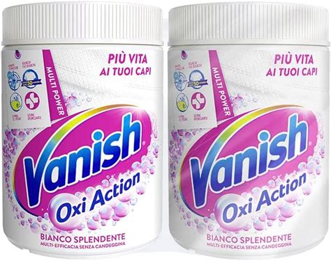 Vanish Oxi Action Multipower Polvere Bianco Splendente Smacchiatore