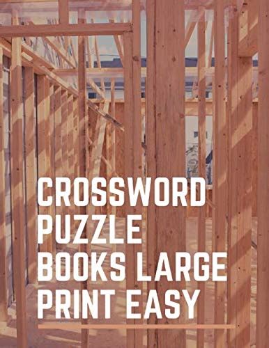 crossword puzzle books large print easy: This book crossword puzzle ...