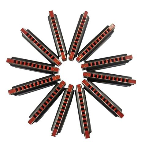 Easttop T008K Blues Harp 12-pcs. package. Buy it online now