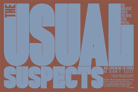 The Usual Suspects — Krzysztof Domaradzki