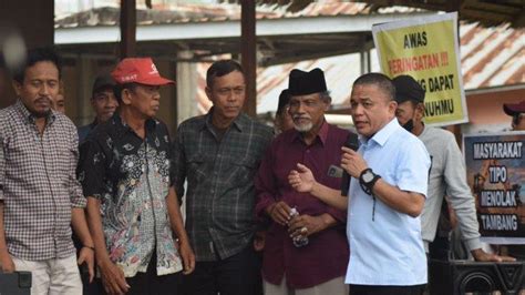 Hadianto Rasyid Janjikan Advokasi Penolakan Tambang Tipo Ke Pemprov