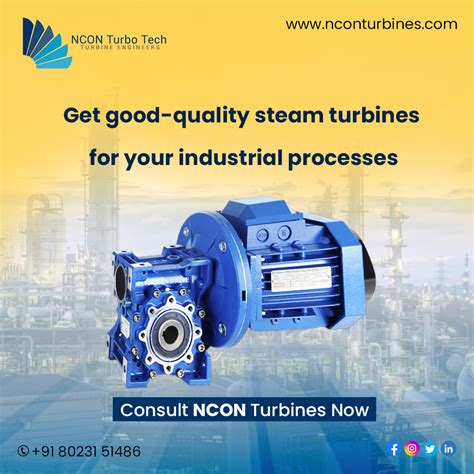 Best Quality Steam Turbines For Industry Ncon Turbines Blackgulf