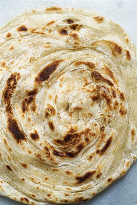 Flaky Malabar Paratha Or Kerala Parotta Some Indian Girl