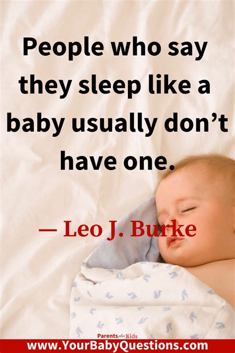 √ Sleep Like A Baby Quotes