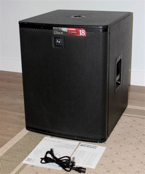 Electro Voice ELX118P Active Subwoofer 1000w Powered 18 Bass Bin