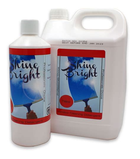 Oliver Rose Shine Bright window cleaning detergent 1L/5L