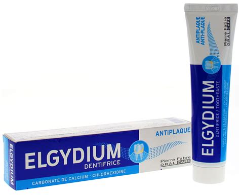 Elgydium Dentifrice Anti Plaque Ml Pharmacie Parapharmacie En