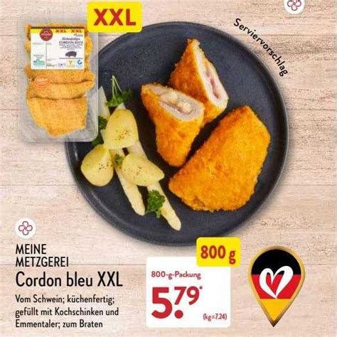 Meine Metzgerei Cordon Bleu Xxl Angebot Bei Aldi Nord Prospekte De