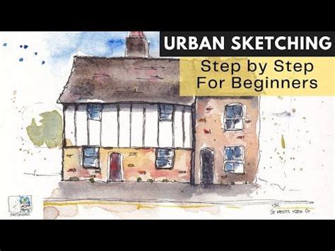 Urban Sketching for Beginners - Step by Step - Tutorial - YouTube in ...