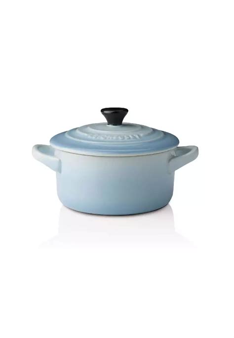 Le Creuset Le Creuset Coastal Blue Stoneware Petite Round Casserole