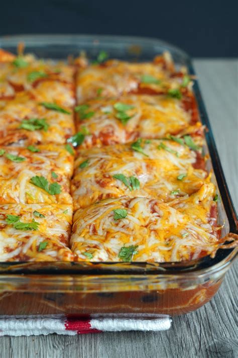 Vegetarian Enchilada Casserole | DessArts