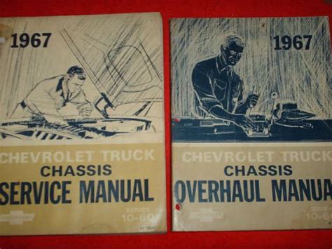 Buy 1967 Chevrolet Truck Shop Manual Set Original Books In Benton Illinois United States