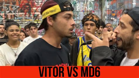 VITOR VS MD6 PRIMEIRA FASE 3 COPA SUL FREESTYLE BATALHA SÃO HELL