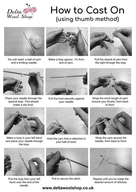 How To Cast On Knitting Know How Delta Wool Shop