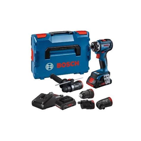 Bosch 06019k6200 Gsr 18v 90 Fc Professional Trapanoavvitatore A Batteria 18v Con 2