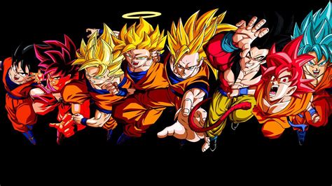 Goku Transformations Wallpapers - Wallpaper Cave