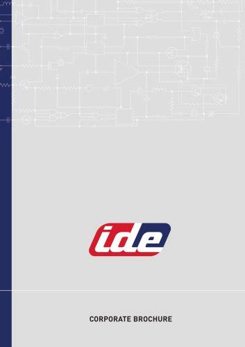 Cat Logo Corporativo Ide Electric S L Cat Logo Pdf