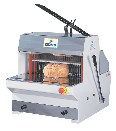 Cortadora De Pan De Sobremesa Rebanadora Semiautomatica Rubhima