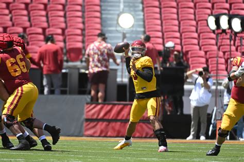 Caleb Williams Presented With Heisman Trophy At USC Spring Game - Heisman