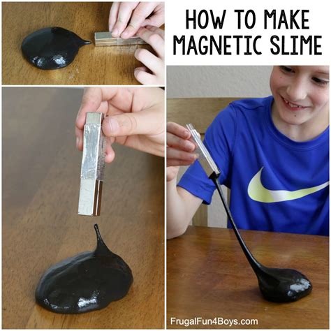 How To Make Magnetic Slime Frugal Fun For Boys And Girls