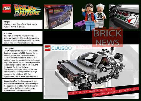 LEGO Back to the Future Minifigures Doc Brown & Marty Revealed ...