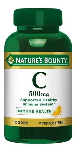 Nature S Bounty Vitamina C Mg Comprimidos Cuotas Sin Inter S