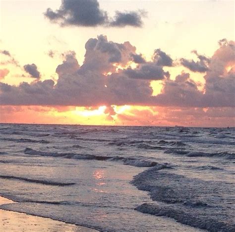 Sunrise In Port A Port Aransas Sunrise Outdoor