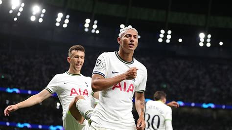 CL: Richarlison scores first Tottenham goals to sink Marseille