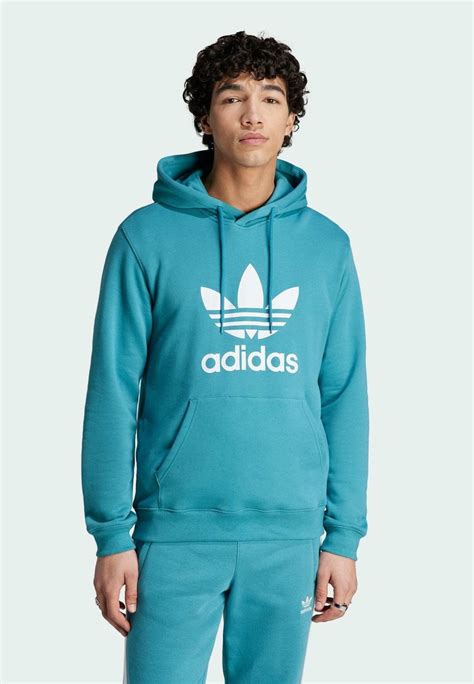 Adidas Originals Trefoil Sweat à Capuche Arctic Fusion Bleu