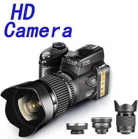 DSLR Camera HD Digital Camera POLO D7100 33Million Pixel Auto Camera ...