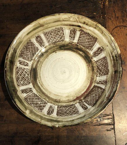 Assiette Vintage en Céramique par Albert Thiry en vente sur Pamono