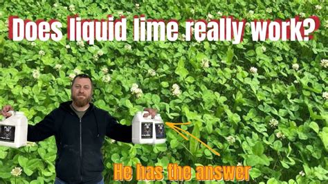 Does Liquid Lime For Food Plots Really Work Part Youtube