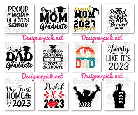 90 Senior 2023 Svg Bundle Best Quality Design Bundle