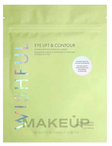 Masque Hydrogel Aux Peptides Pour Contour Des Yeux Wishful Eye Lift