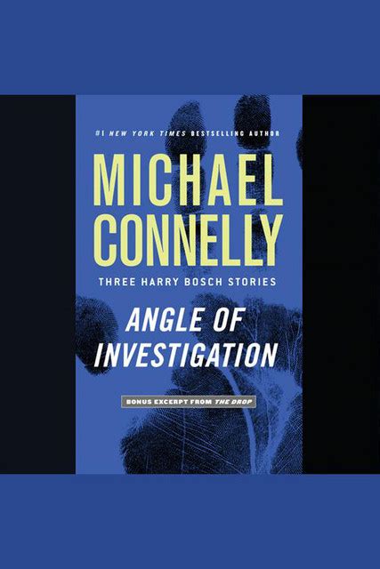 Angle Of Investigation Three Harry Bosch Stories Audiobook On Spotify