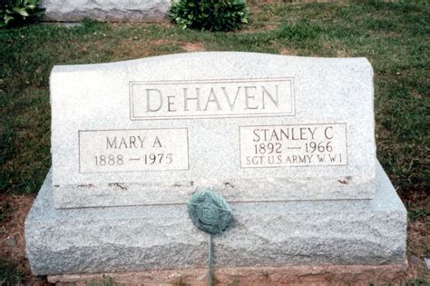 Stanley Clyde DeHaven 1892 1966 Find A Grave Memorial