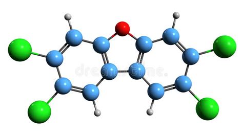 3d Image Of Chlorine Dioxide Skeletal Formula Stock Illustration Illustration Of Anthrax