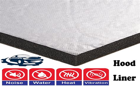 Zijmat Hood Liner Sound Deadening Heat Shield 32 X 55 X