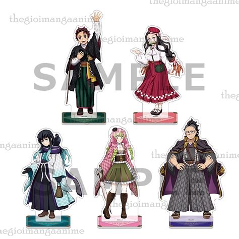 Standee KIMETSU NO YAIBA ver HÒA NHẠC Thanh Gươm Diệt Quỷ tượng acrylic