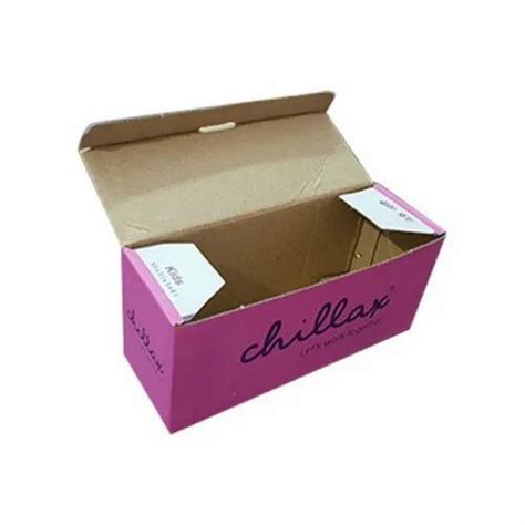 Single Wall Ply Printed Slipper Packaging Box At Rs Piece In