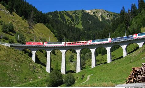 Auf Den Spuren Des Glacier Express Furka Oberalp Bahn MGB Matterhorn