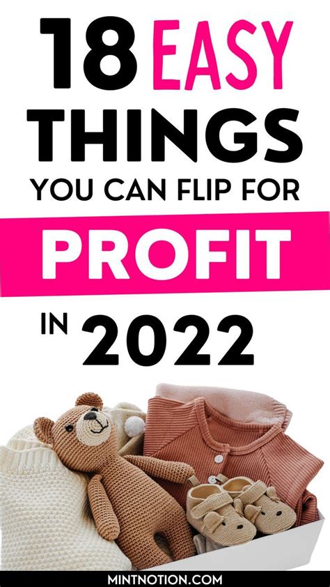 23 Best Items To Flip For Profit In 2024 Flipping Money Extra Money Online Things To Sell