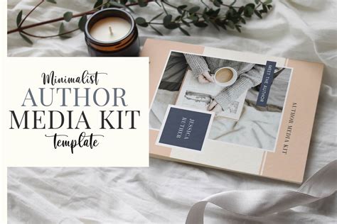 Author Media Kit Template Podcast Media Kit