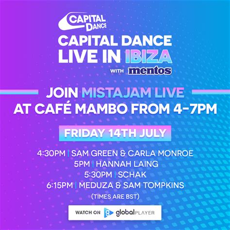 Global On Twitter Rt Capitaldance Tonights The Night Were