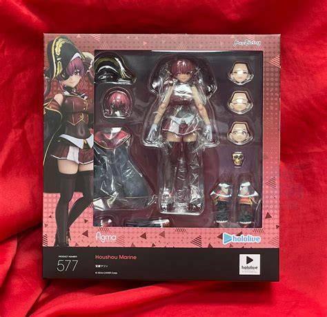 莫古里現貨 Figma 577 Hololive 三期生 船長 寶鐘瑪琳 宝鐘マリン 不挑盒 露天市集 全台最大的網路購物市集