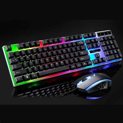 Combo Bàn Phím Chuột Gaming G21 Led 7 Màu