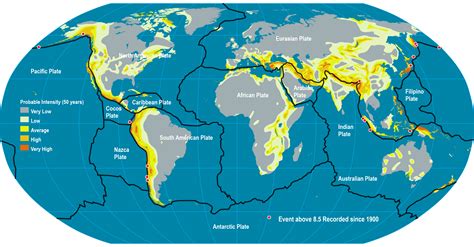 Global Plate Tectonics and Seismic Activity | The Geography of ...